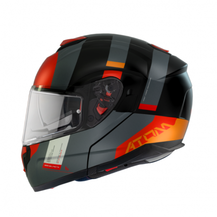 MT Helmets Atom Gorex B4 Naranja Mate – Casco Modular