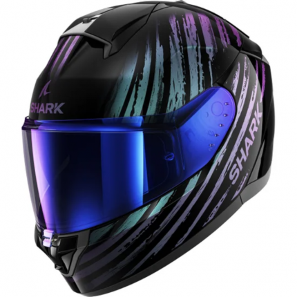 Shark Ridill 2 Assya Negro/Purpurina – Casco Integral